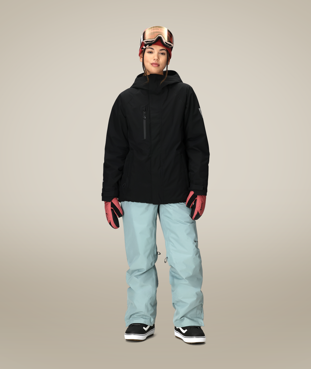 WOMENS GORE-TEX WILLOW™ INSULATED JACKET - BLACK