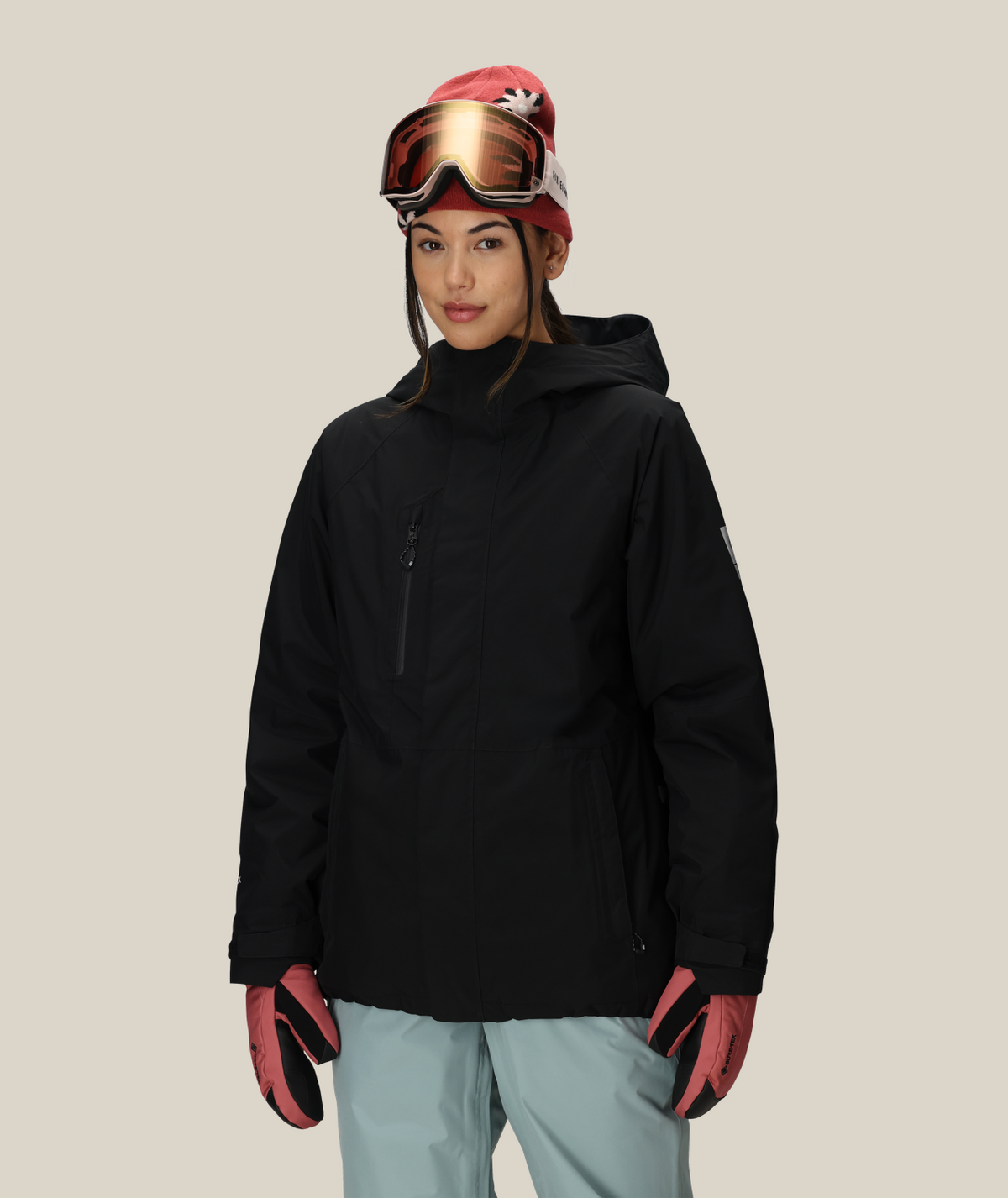 WOMENS GORE-TEX WILLOW™ INSULATED JACKET - BLACK