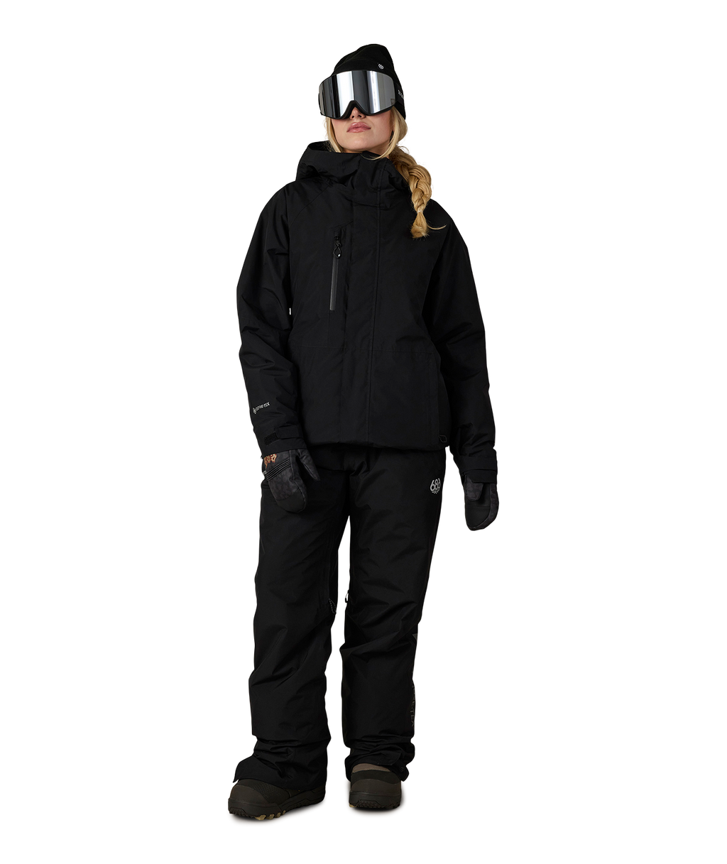 WOMENS GORE-TEX WILLOW™ INSULATED JACKET - BLACK