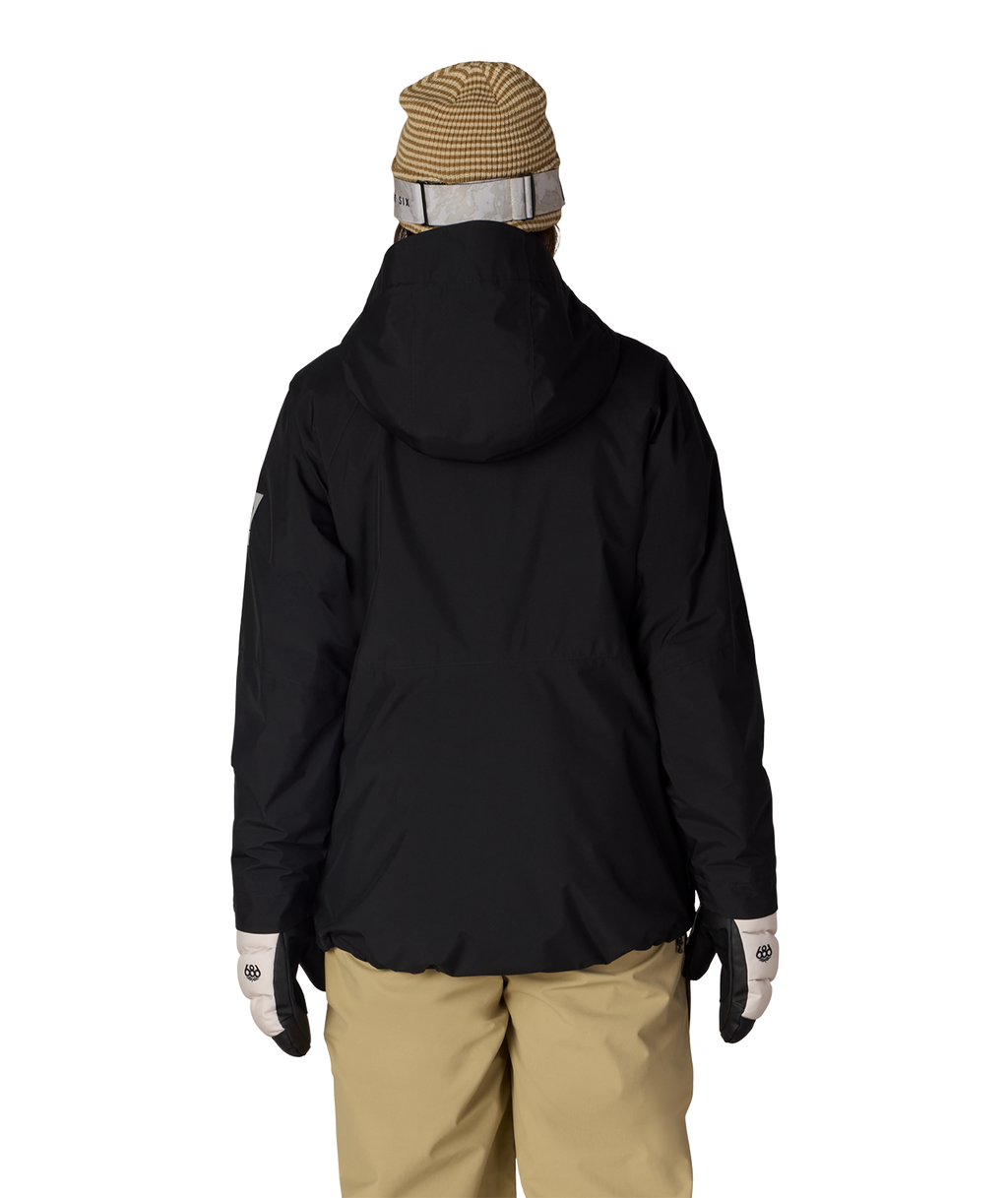 WOMENS GORE-TEX WILLOW™ INSULATED JACKET - BLACK