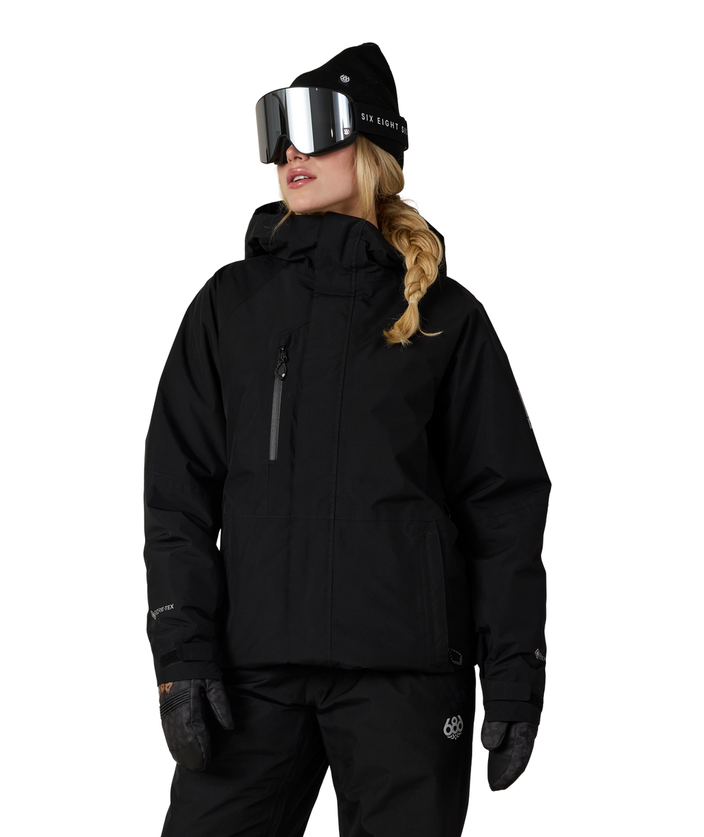 WOMENS GORE-TEX WILLOW™ INSULATED JACKET - BLACK