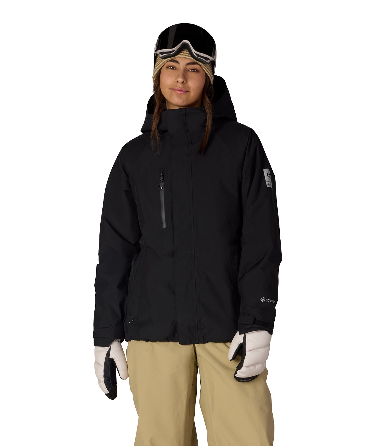 WOMENS GORE-TEX WILLOW™ INSULATED JACKET - BLACK