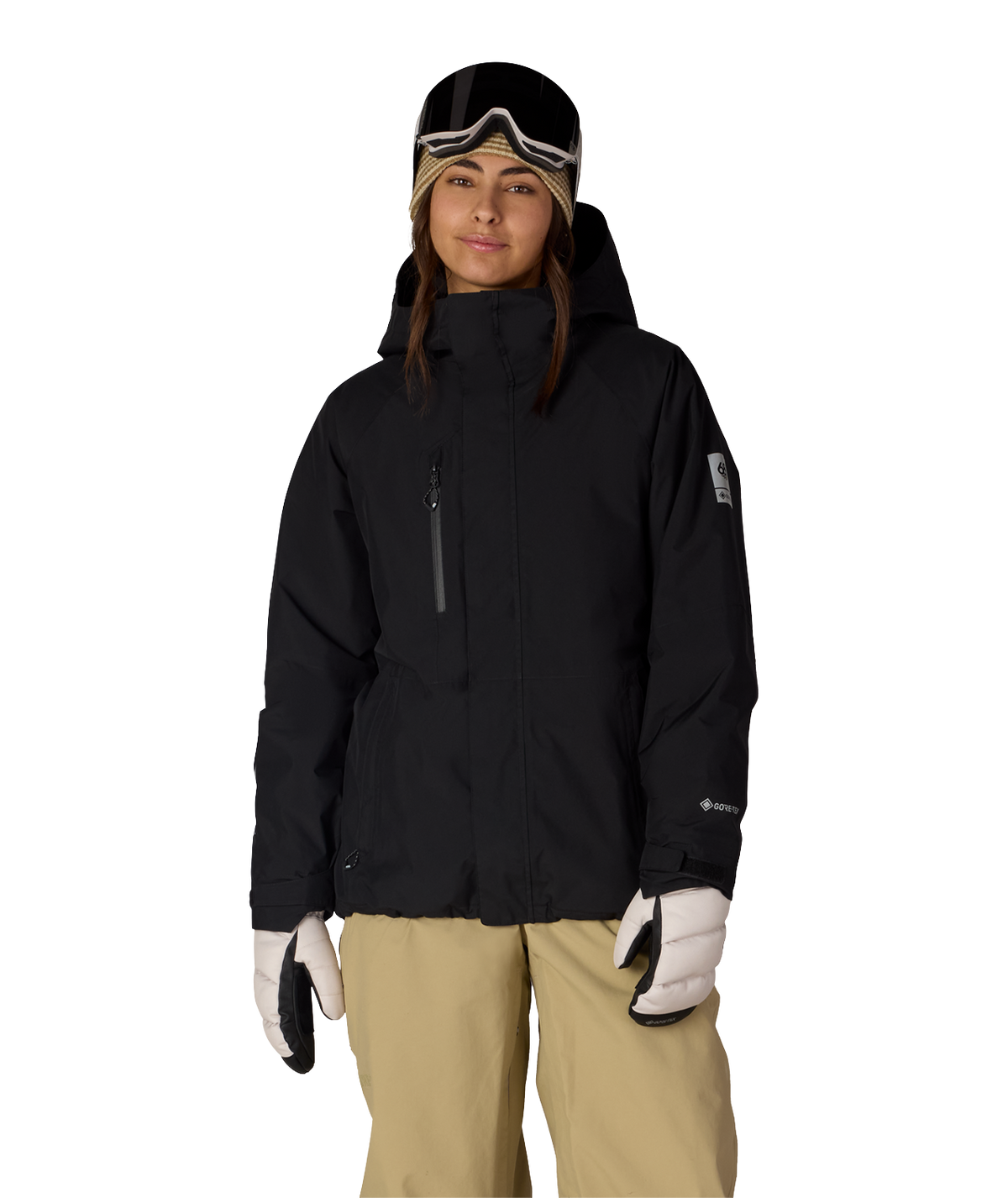 WOMENS GORE-TEX WILLOW™ INSULATED JACKET - BLACK