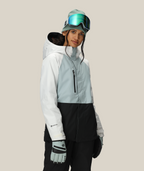 WOMENS GORE-TEX WILLOW™ INSULATED JACKET - DUSTY MARINE COLORBLOCK