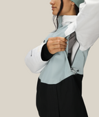 WOMENS GORE-TEX WILLOW™ INSULATED JACKET - DUSTY MARINE COLORBLOCK