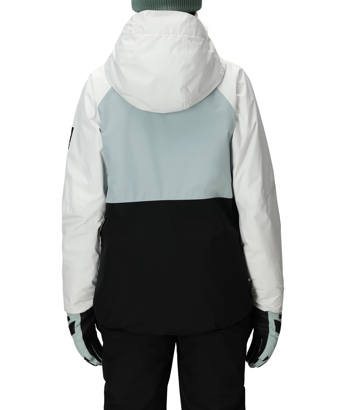 WOMENS GORE-TEX WILLOW™ INSULATED JACKET - DUSTY MARINE COLORBLOCK