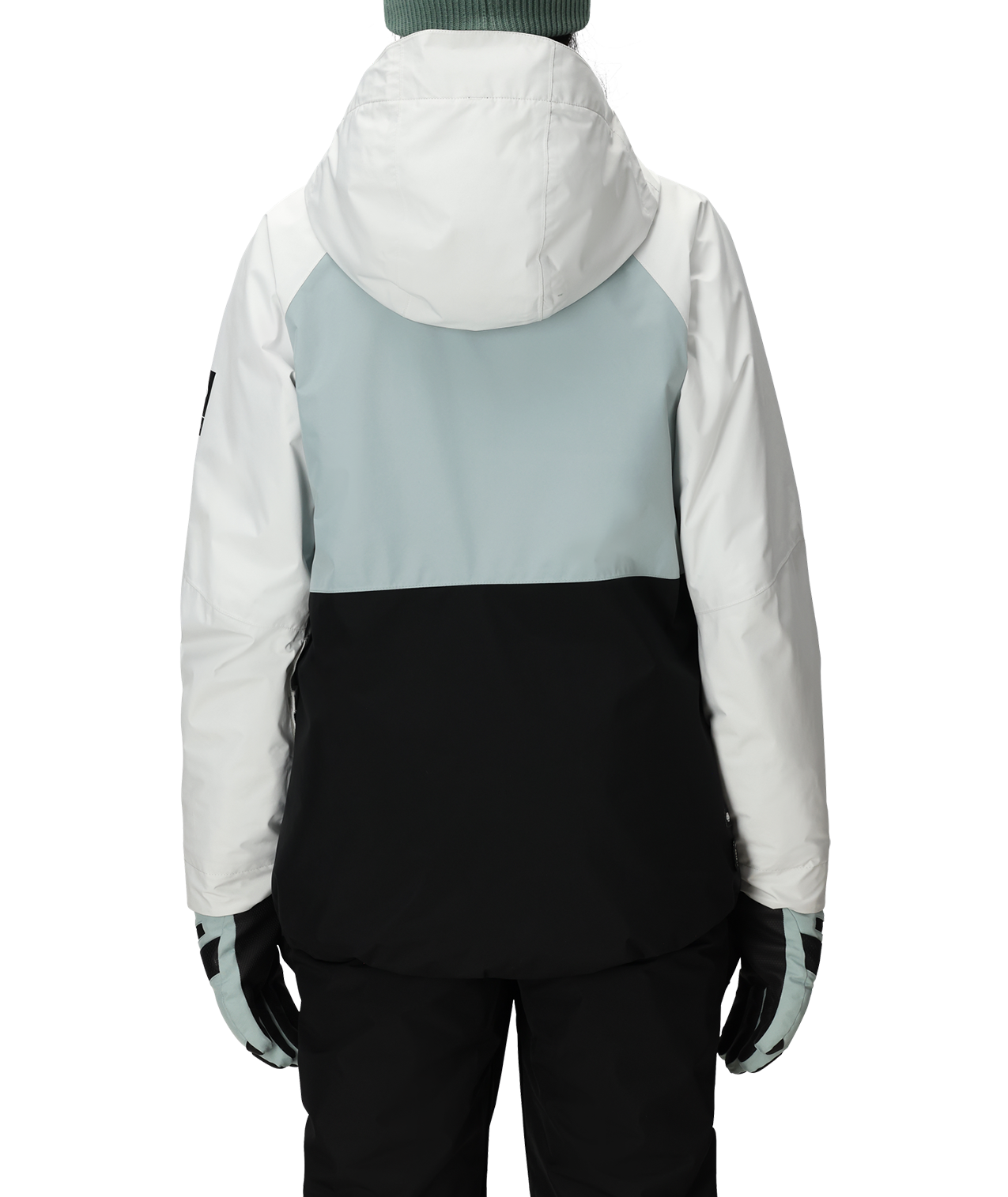 WOMENS GORE-TEX WILLOW™ INSULATED JACKET - DUSTY MARINE COLORBLOCK