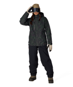 WOMENS GORE-TEX WILLOW™ INSULATED JACKET - MOSS GREEN SCRATCH CAMO