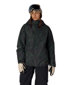 WOMENS GORE-TEX WILLOW™ INSULATED JACKET - MOSS GREEN SCRATCH CAMO