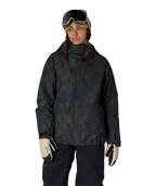 WOMENS GORE-TEX WILLOW™ INSULATED JACKET - MOSS GREEN SCRATCH CAMO