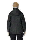 WOMENS GORE-TEX WILLOW™ INSULATED JACKET - MOSS GREEN SCRATCH CAMO