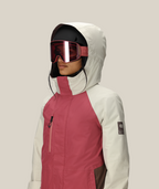 WOMENS GORE-TEX WILLOW™ INSULATED JACKET - ROSEWOOD COLORBLOCK