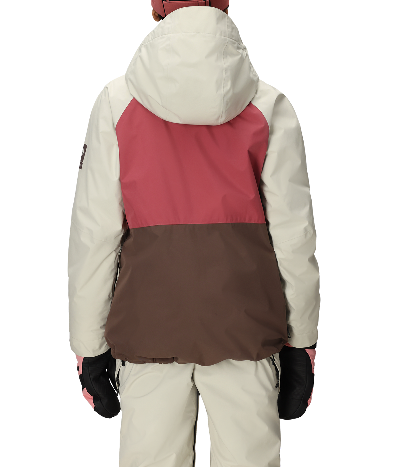 WOMENS GORE-TEX WILLOW™ INSULATED JACKET - ROSEWOOD COLORBLOCK