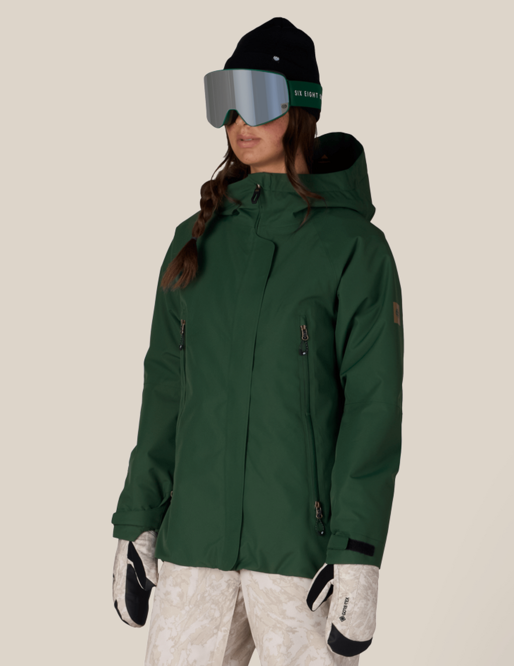 WOMENS WHISPER™ INSULATED JACKET - MOSS GREEN