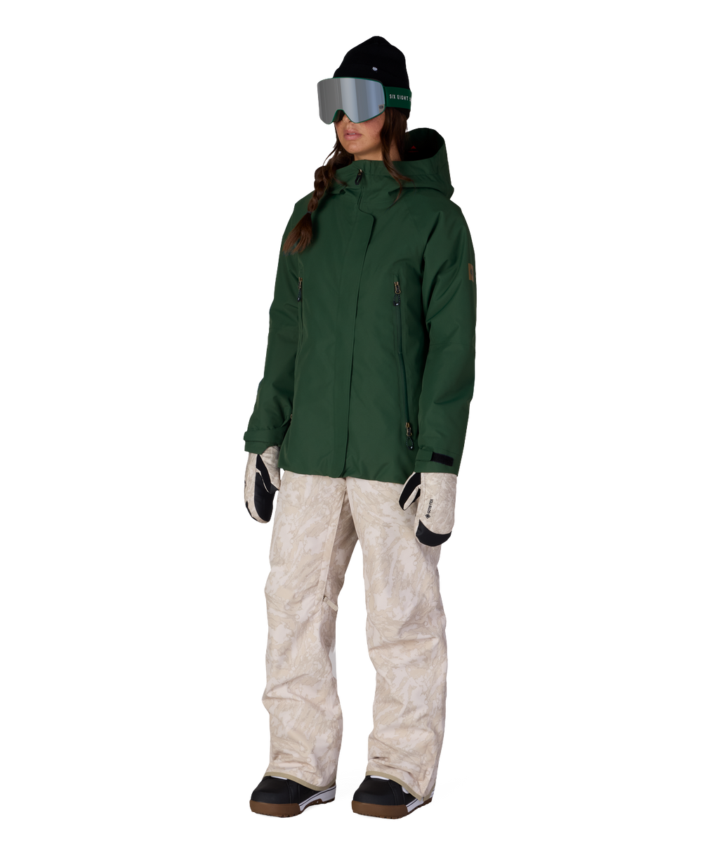 WOMENS WHISPER™ INSULATED JACKET - MOSS GREEN
