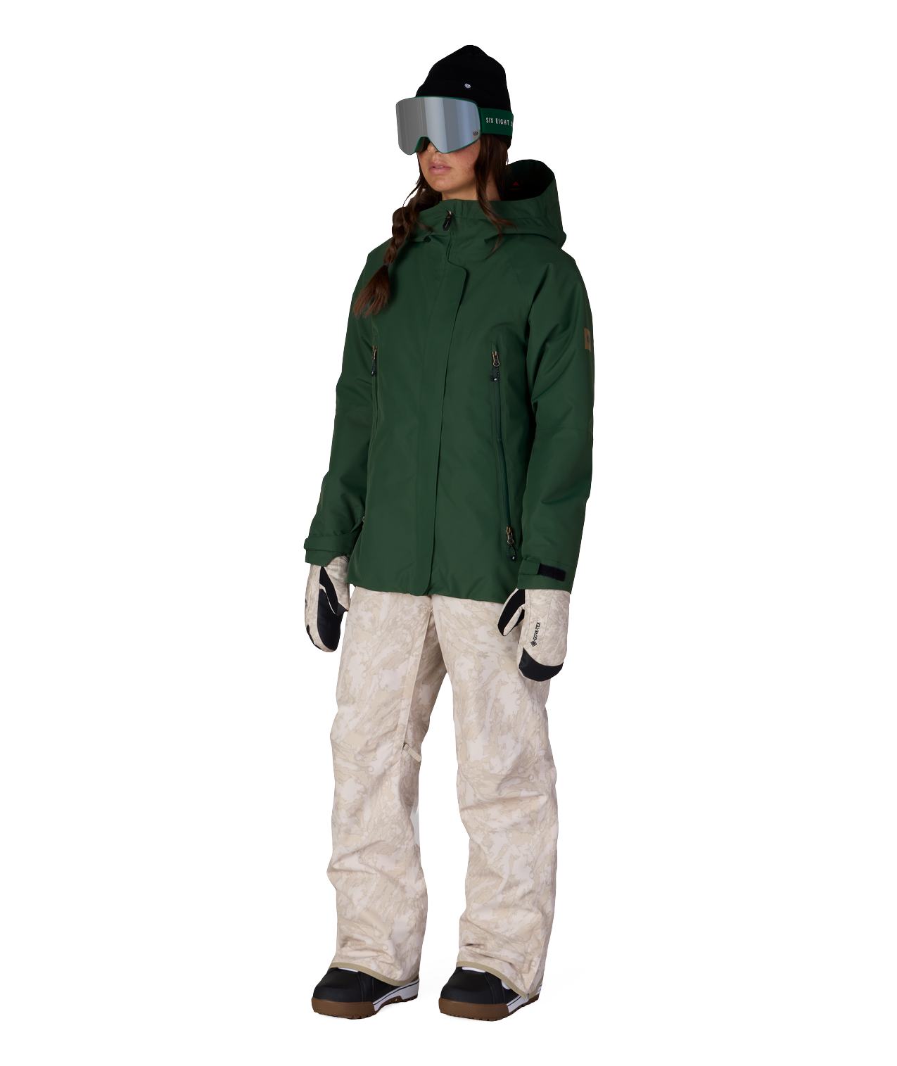 WOMENS WHISPER™ INSULATED JACKET - MOSS GREEN