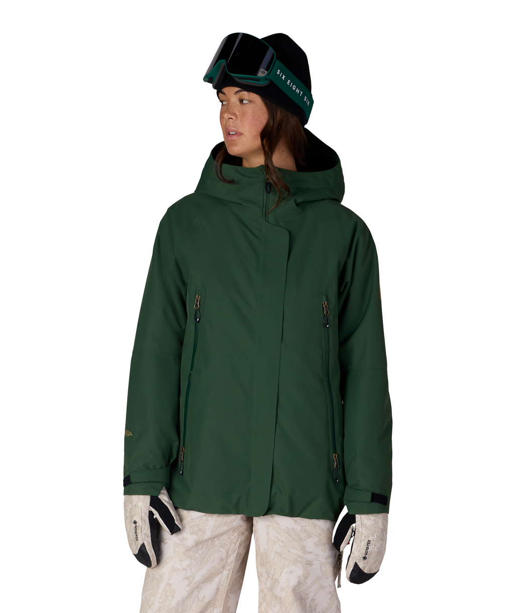 WOMENS WHISPER™ INSULATED JACKET - MOSS GREEN