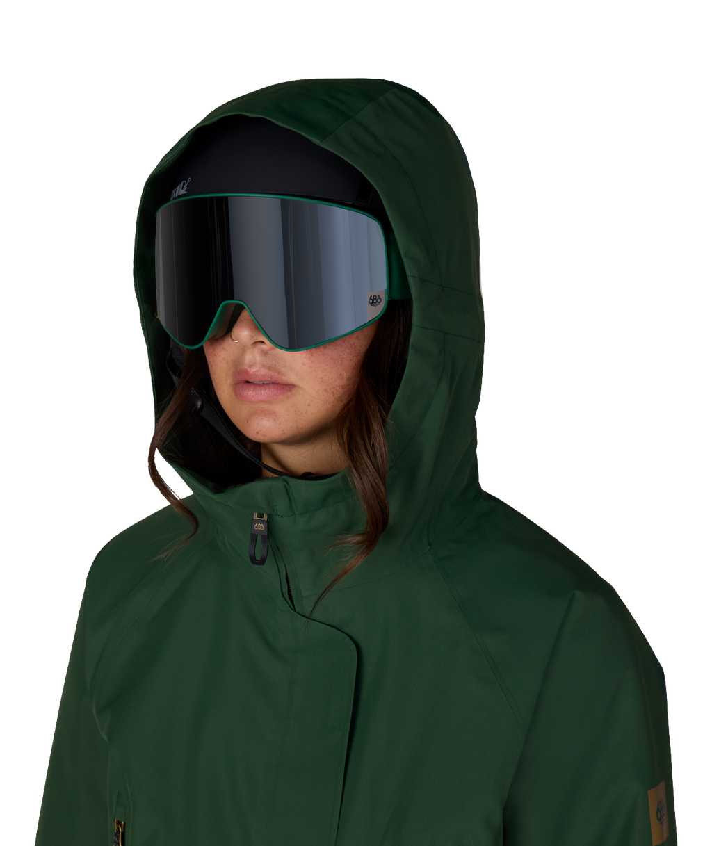 WOMENS WHISPER™ INSULATED JACKET - MOSS GREEN