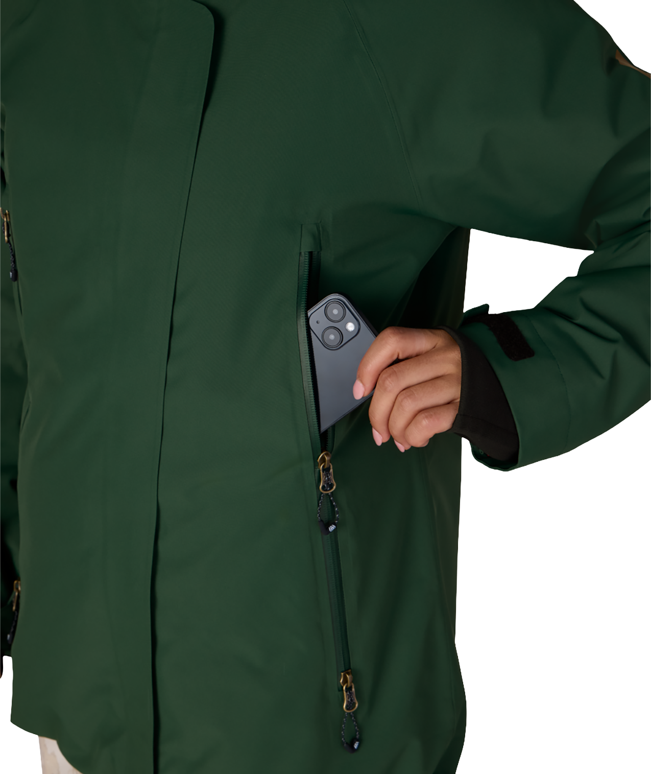 WOMENS WHISPER™ INSULATED JACKET - MOSS GREEN