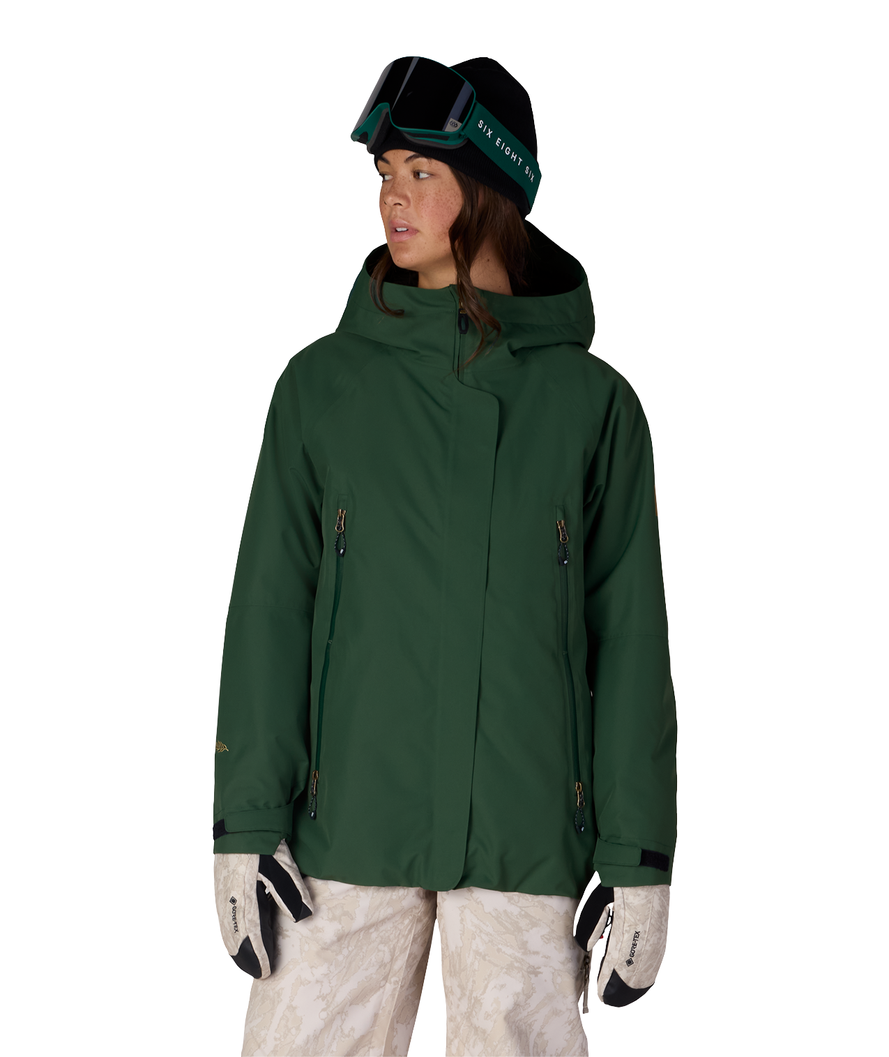 WOMENS WHISPER™ INSULATED JACKET - MOSS GREEN