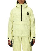 WOMENS 686 SUBLIME SHELL ANORAK - SUBLIME YELLOW TIE DYE