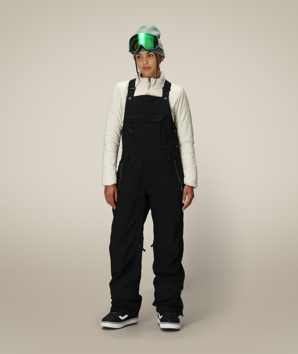 WOMENS BLACK MAGIC™ INSULATED BIB - BLACK