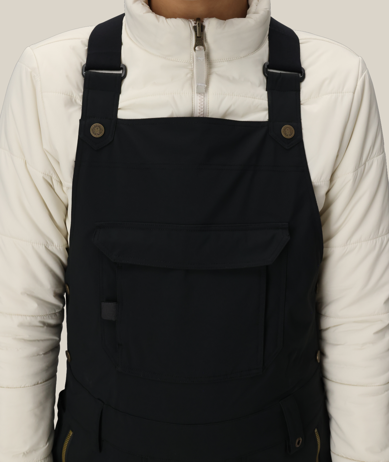 WOMENS BLACK MAGIC™ INSULATED BIB - BLACK