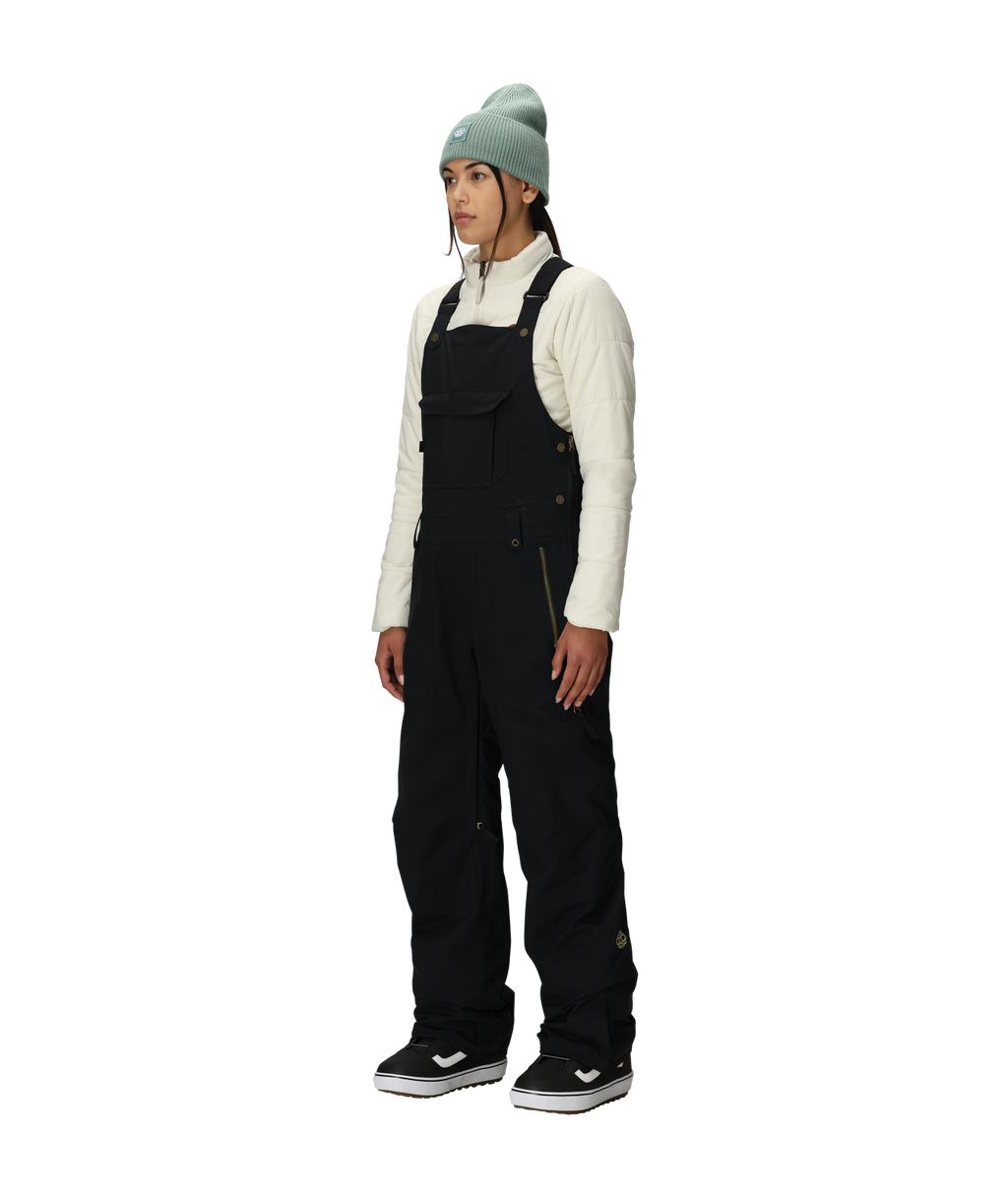 WOMENS BLACK MAGIC™ INSULATED BIB - BLACK