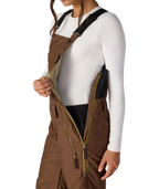 WOMENS BLACK MAGIC™ INSULATED BIB - DARK EARTH DOBBY