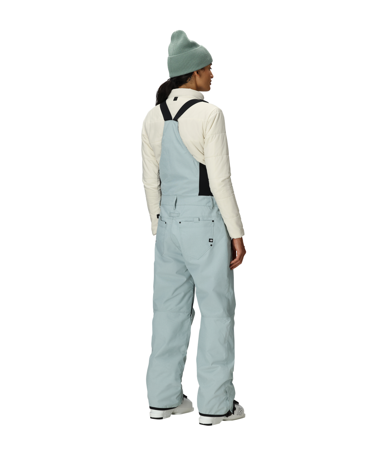 WOMENS BLACK MAGIC™ INSULATED BIB - DUSTY MARINE DOBBY