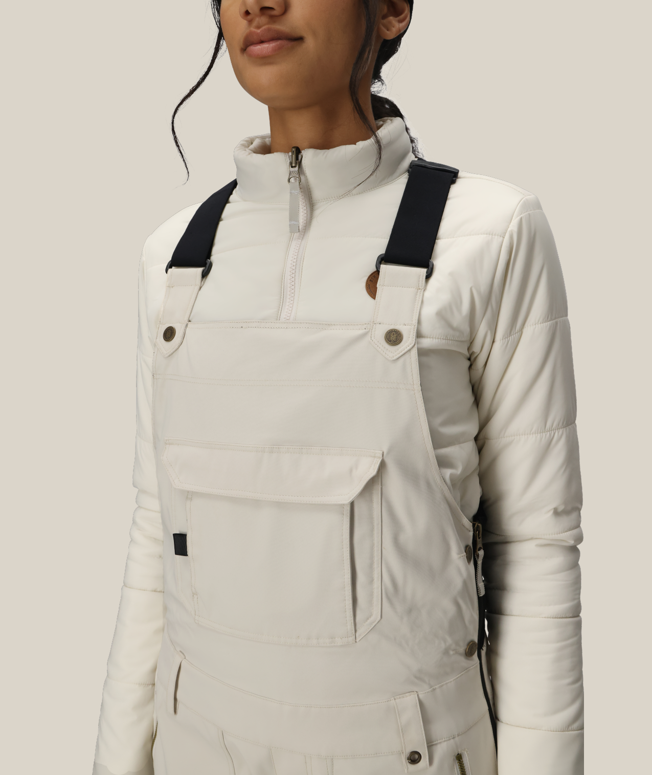 WOMENS BLACK MAGIC™ INSULATED BIB - LIMESTONE