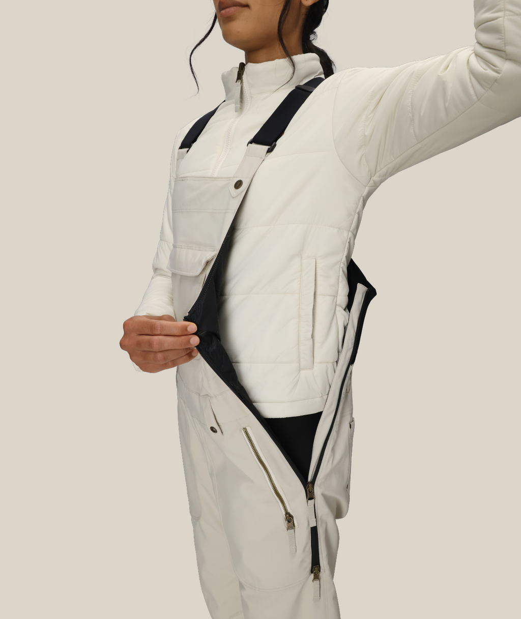 WOMENS BLACK MAGIC™ INSULATED BIB - LIMESTONE