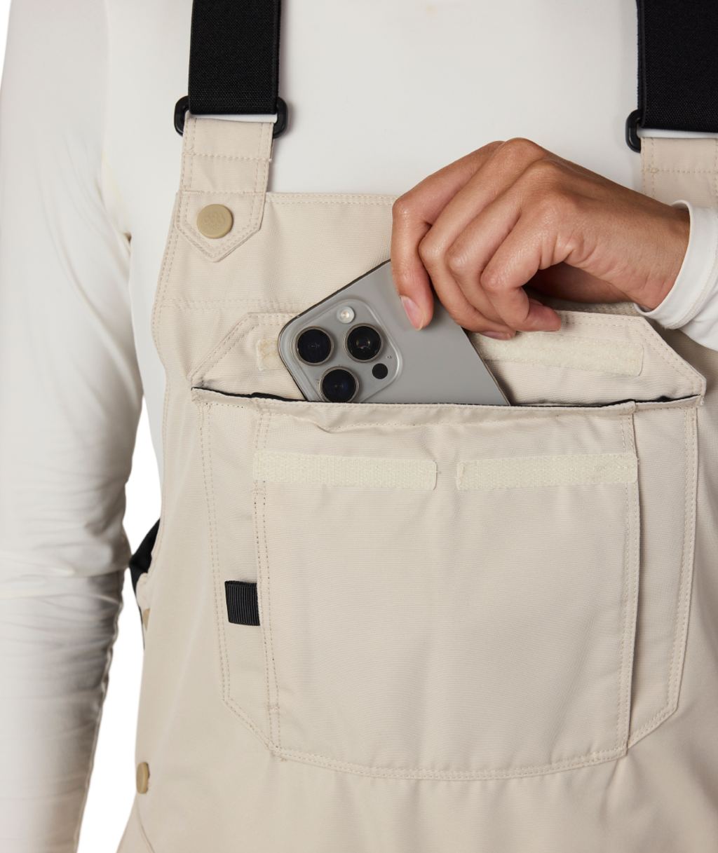WOMENS BLACK MAGIC™ INSULATED BIB - LIMESTONE