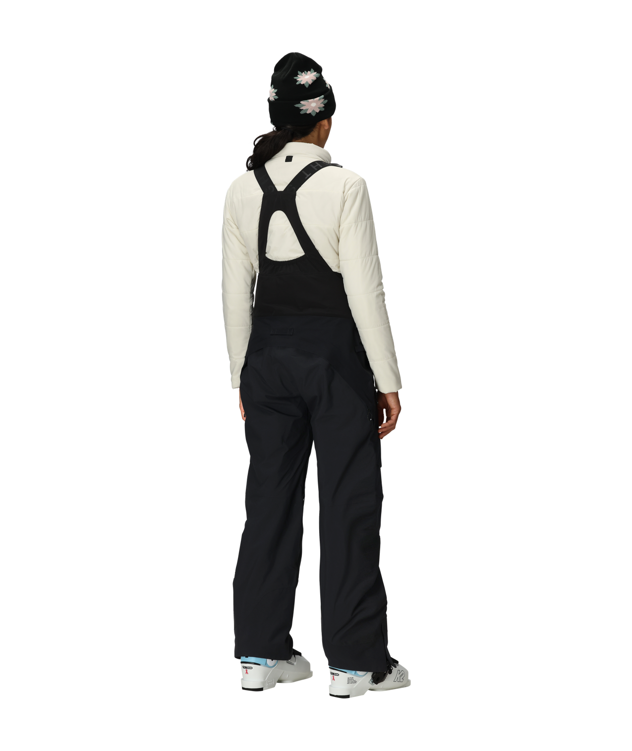 WOMENS GORE-TEX  DISPATCH™ SHELL BIB - BLACK