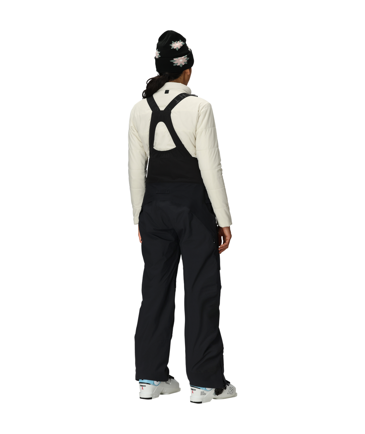 WOMENS GORE-TEX  DISPATCH™ SHELL BIB - BLACK