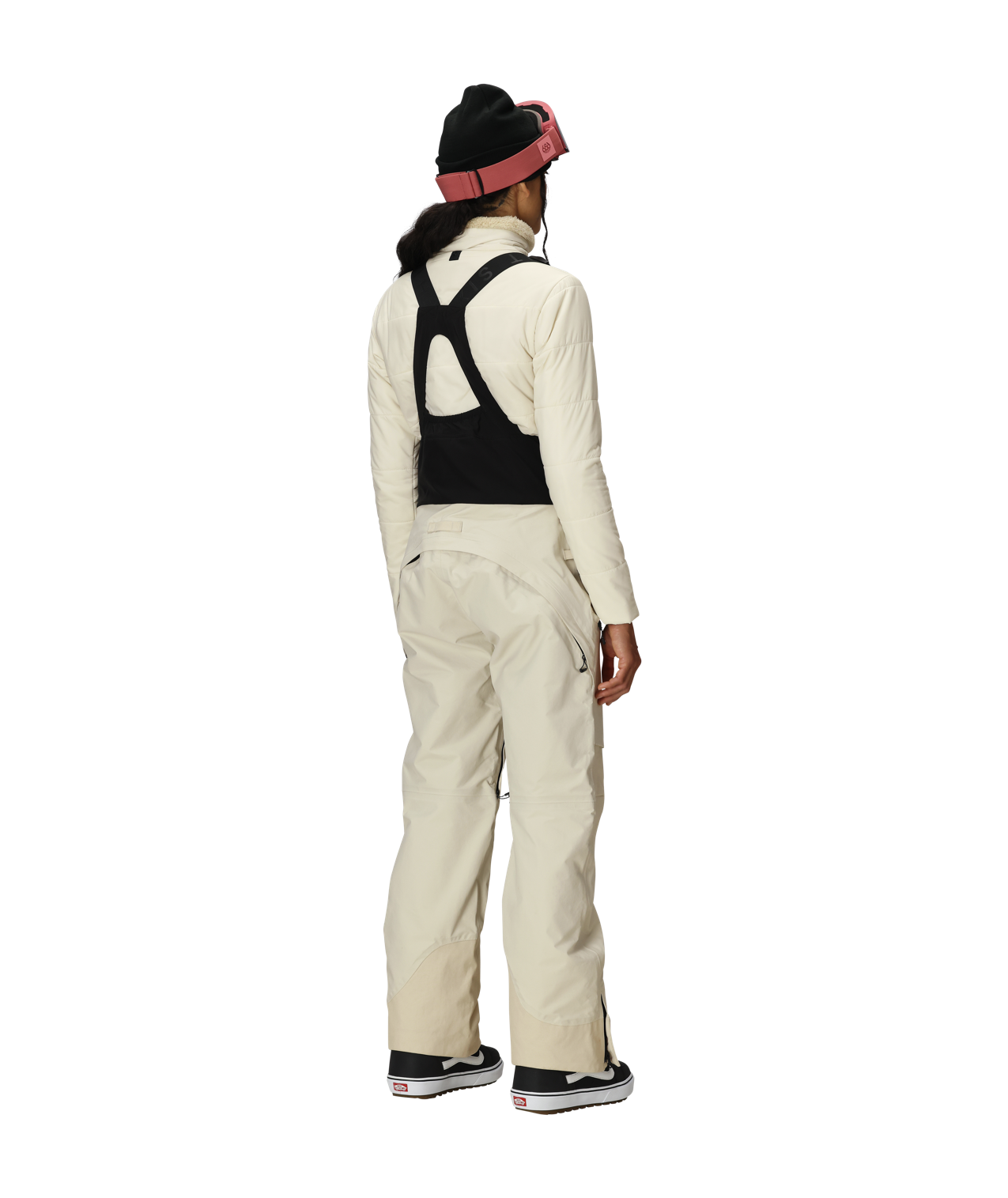 WOMENS GORE-TEX  DISPATCH™ SHELL BIB - LIMESTONE