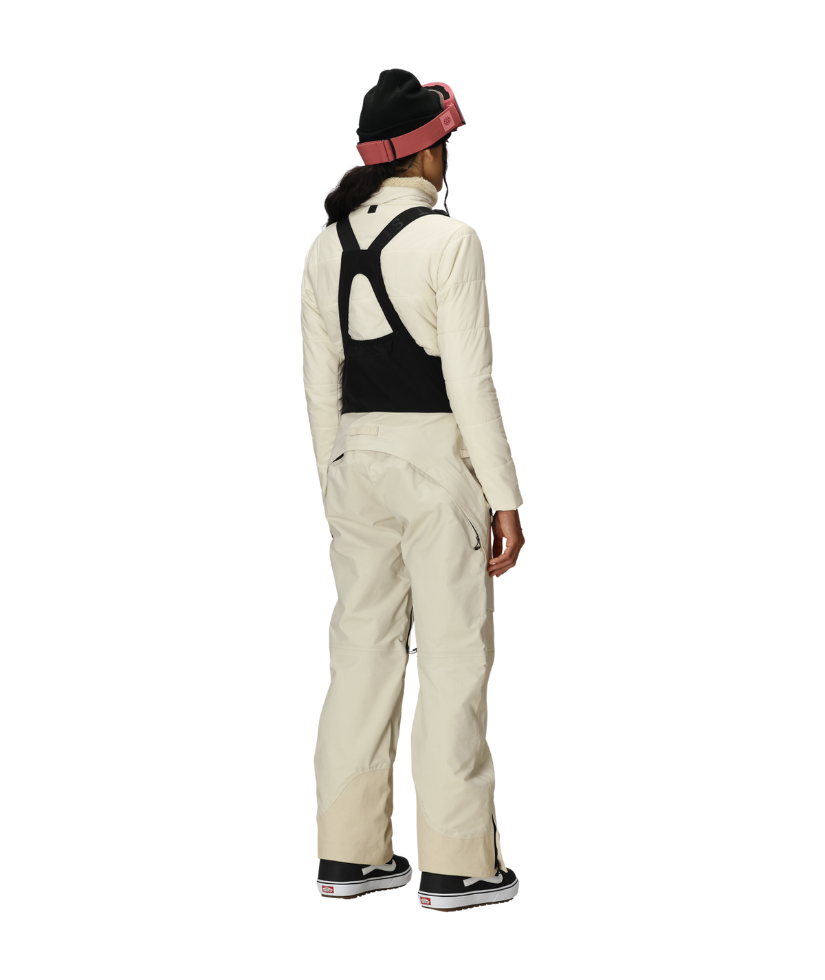 WOMENS GORE-TEX  DISPATCH™ SHELL BIB - LIMESTONE