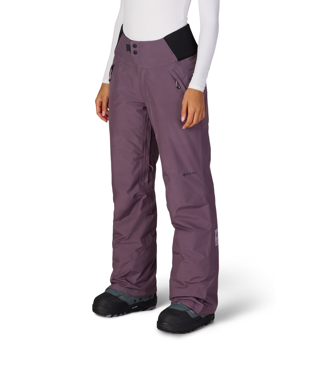 WOMENS GORE-TEX WILLOW™ INSULATED PANT - BLACK PLUM