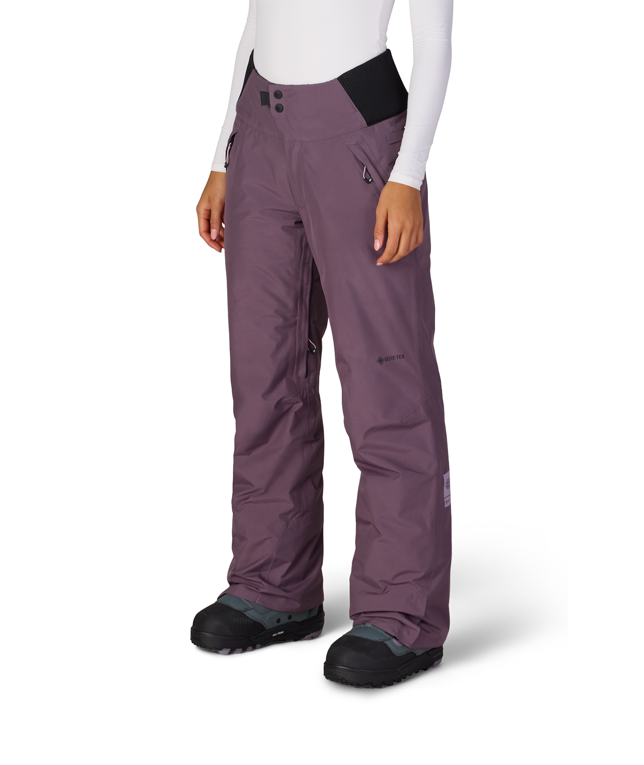 WOMENS GORE-TEX WILLOW™ INSULATED PANT - BLACK PLUM