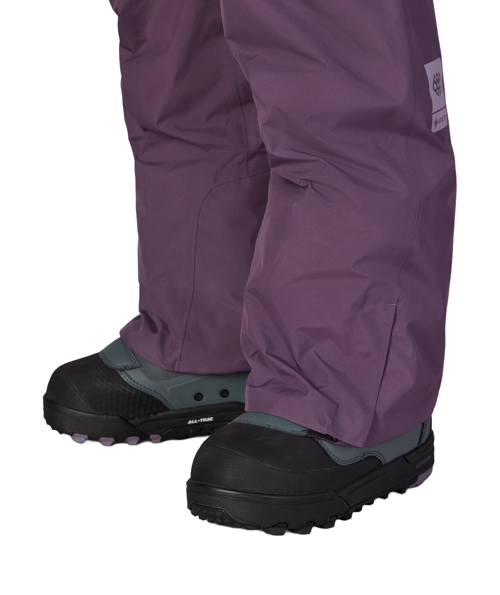 WOMENS GORE-TEX WILLOW™ INSULATED PANT - BLACK PLUM