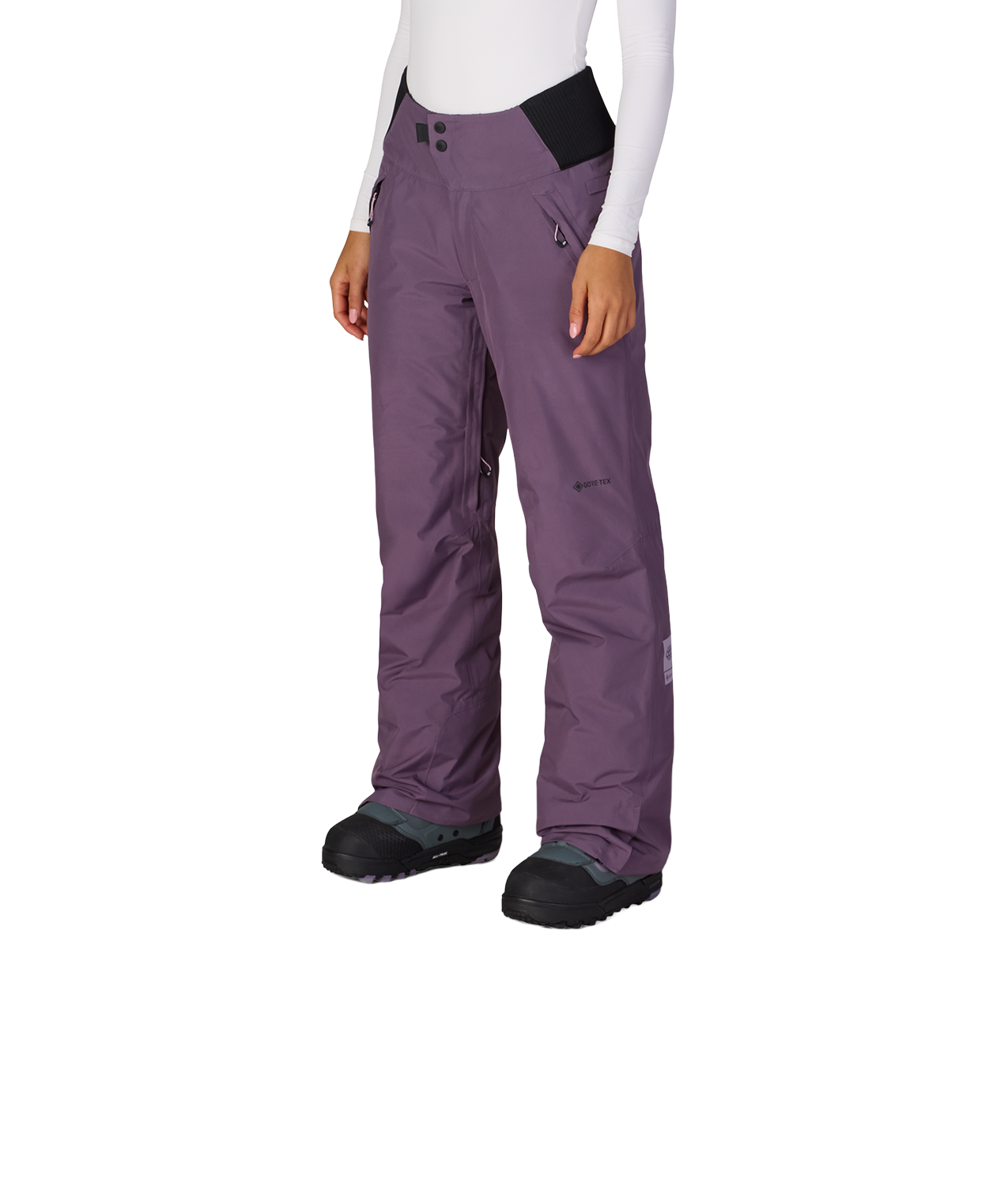 WOMENS GORE-TEX WILLOW™ INSULATED PANT - BLACK PLUM