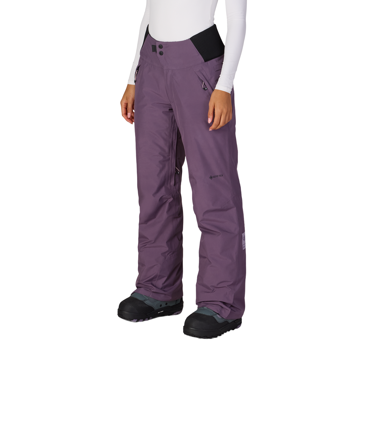 WOMENS GORE-TEX WILLOW™ INSULATED PANT - BLACK PLUM
