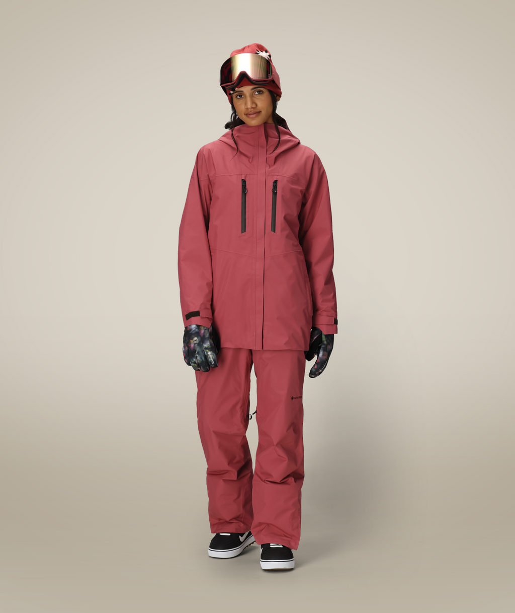 WOMENS GORE-TEX WILLOW™ INSULATED PANT - ROSEWOOD
