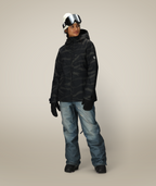 WOMENS DECONSTRUCTED DENIM INSULATED PANT - INDIGO DENIM