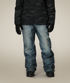 WOMENS DECONSTRUCTED DENIM INSULATED PANT - INDIGO DENIM