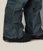 WOMENS DECONSTRUCTED DENIM INSULATED PANT - INDIGO DENIM