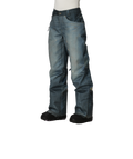 WOMENS DECONSTRUCTED DENIM INSULATED PANT - INDIGO DENIM