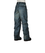 WOMENS DECONSTRUCTED DENIM INSULATED PANT - INDIGO DENIM