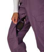 WOMENS AURA™ INSULATED CARGO PANT - BLACK PLUM