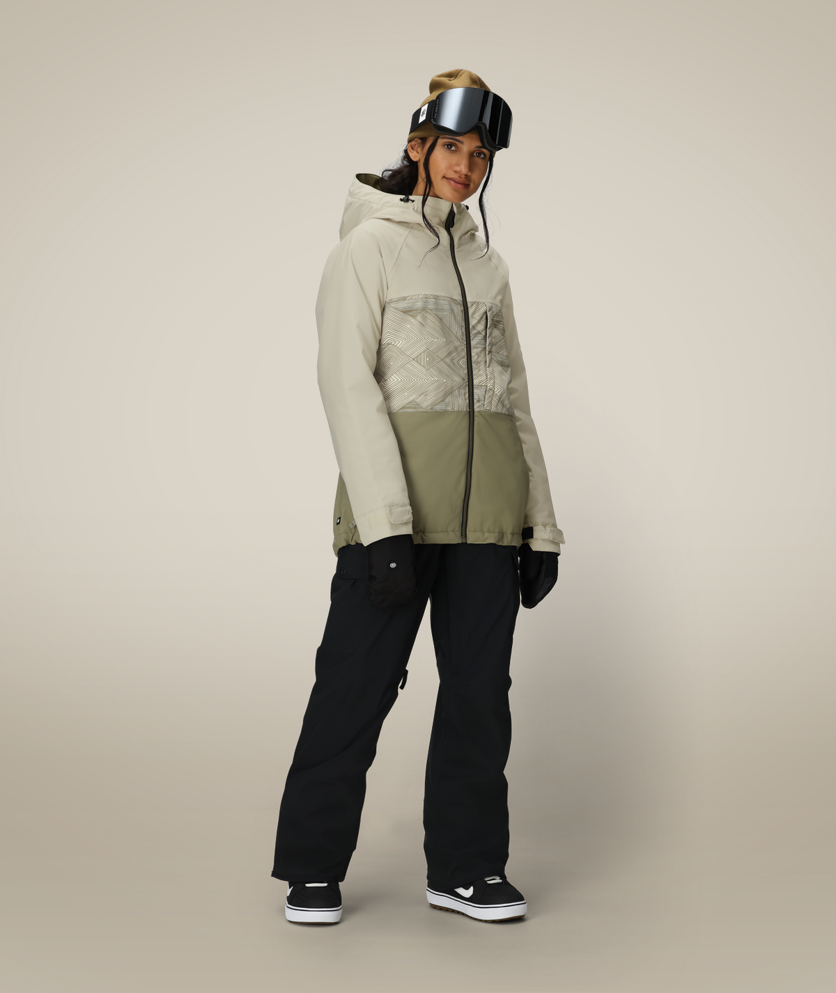 WOMENS AURA™ INSULATED CARGO PANT - BLACK